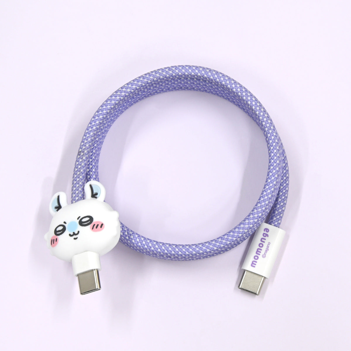 치이카와 PD60W 대응 USB2.0 Type-C 마스코트 마그넷 케이블 (하늘다람쥐)