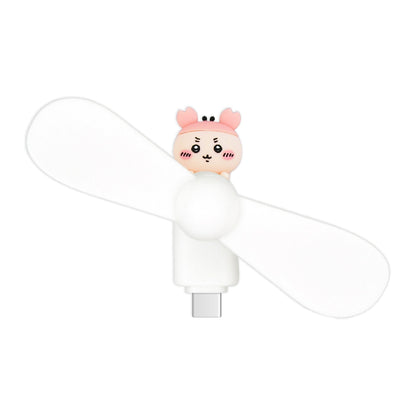 치이카와 커넥터 내장 미니 쿨팬 USB Type-C (헌책방)