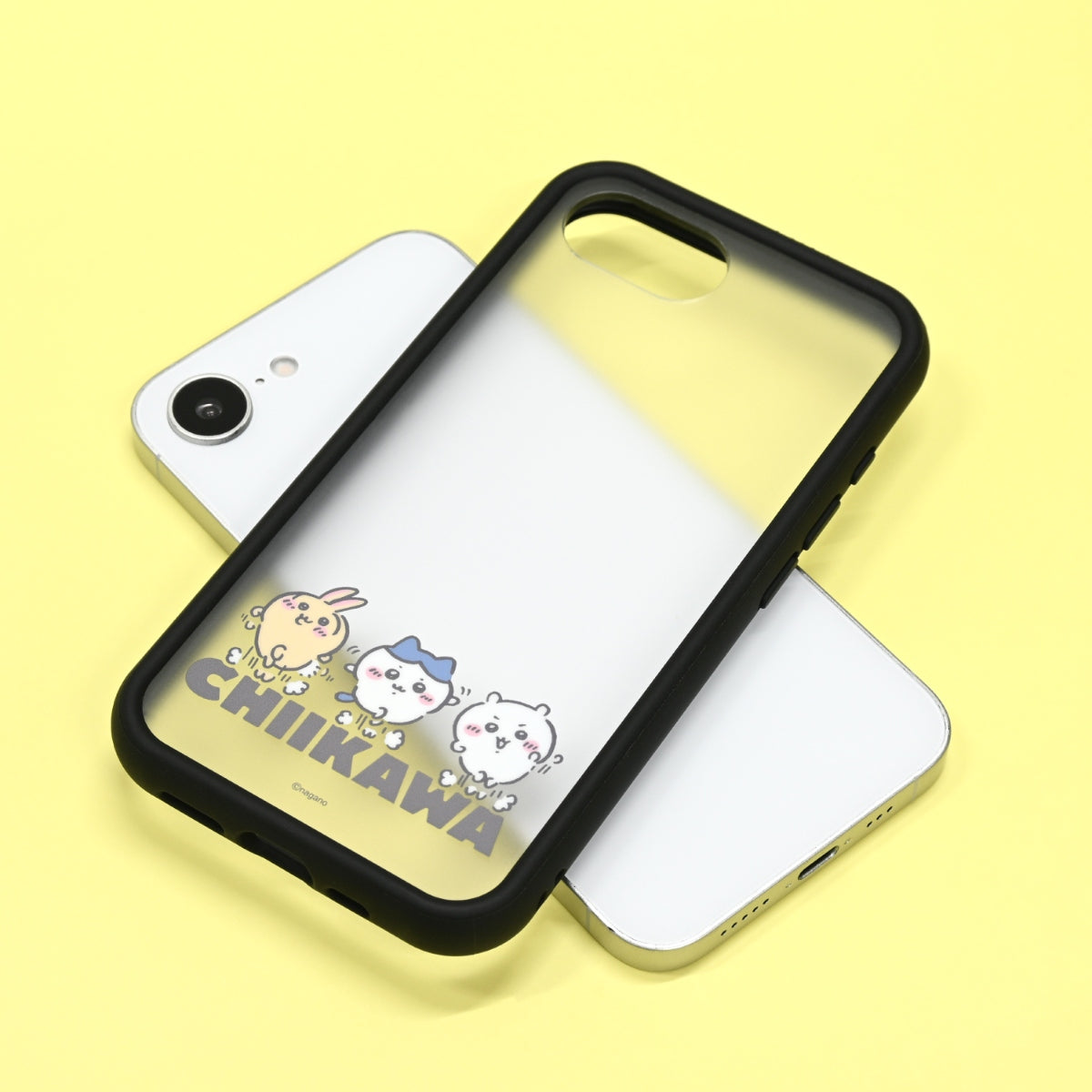 치이카와 IIIIfit 플럼프 프레임 iPhone17e/16e 대응 케이스 (점프)