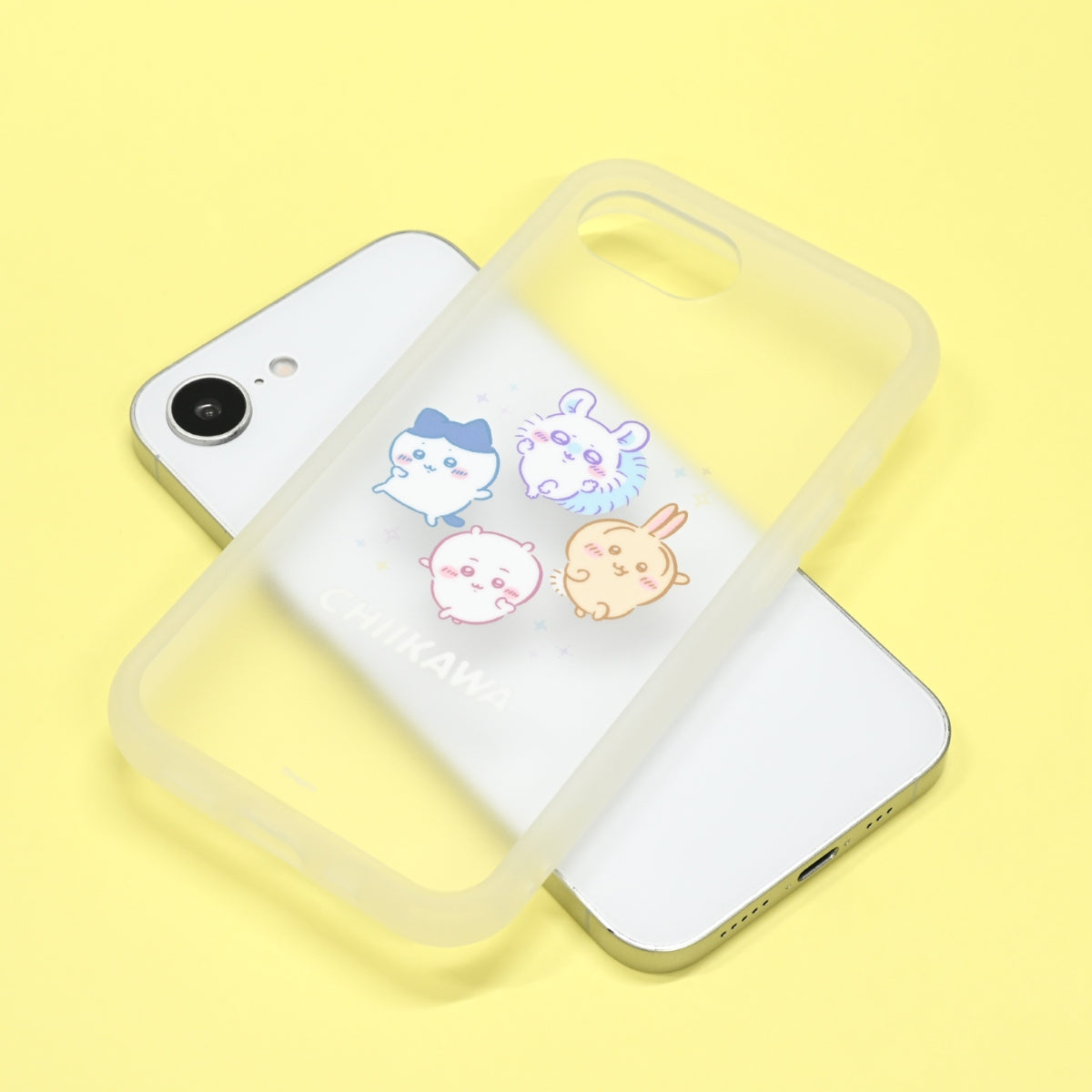 ちいかわ IIIIfit プランプフレーム iPhone17e/16e対応 ケース（ポーズ）