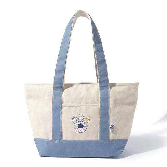 Chiikawa x Converse Canvas Tote Bag M (Blue-Grey)