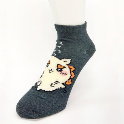 ちいかわ スニーカー丈ソックス（シーサー復活） メンズ用