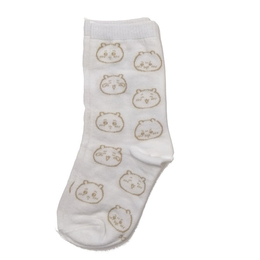 Chiikawa Crew Socks (Chiikawa Face All-Over Pattern) Kids' Size
