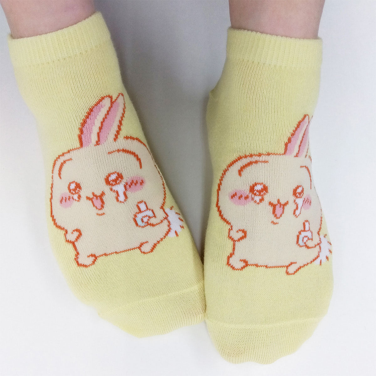 ちいかわ スニーカーソックス（うさぎ涙） レディース用