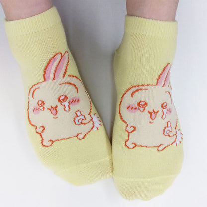 ちいかわ スニーカーソックス（うさぎ涙） レディース用