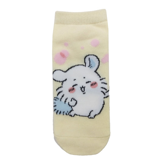 Chiikawa Sneaker Socks (Momonga Waking Up) Women's Size
