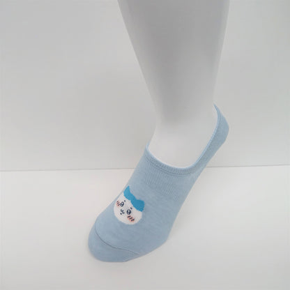Chiikawa Kokopita Sneaker-Length Socks (Hachiware Sax)