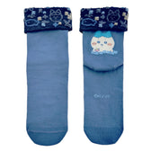 Chiikawa Folded Crew Socks (Hachiware) - Women