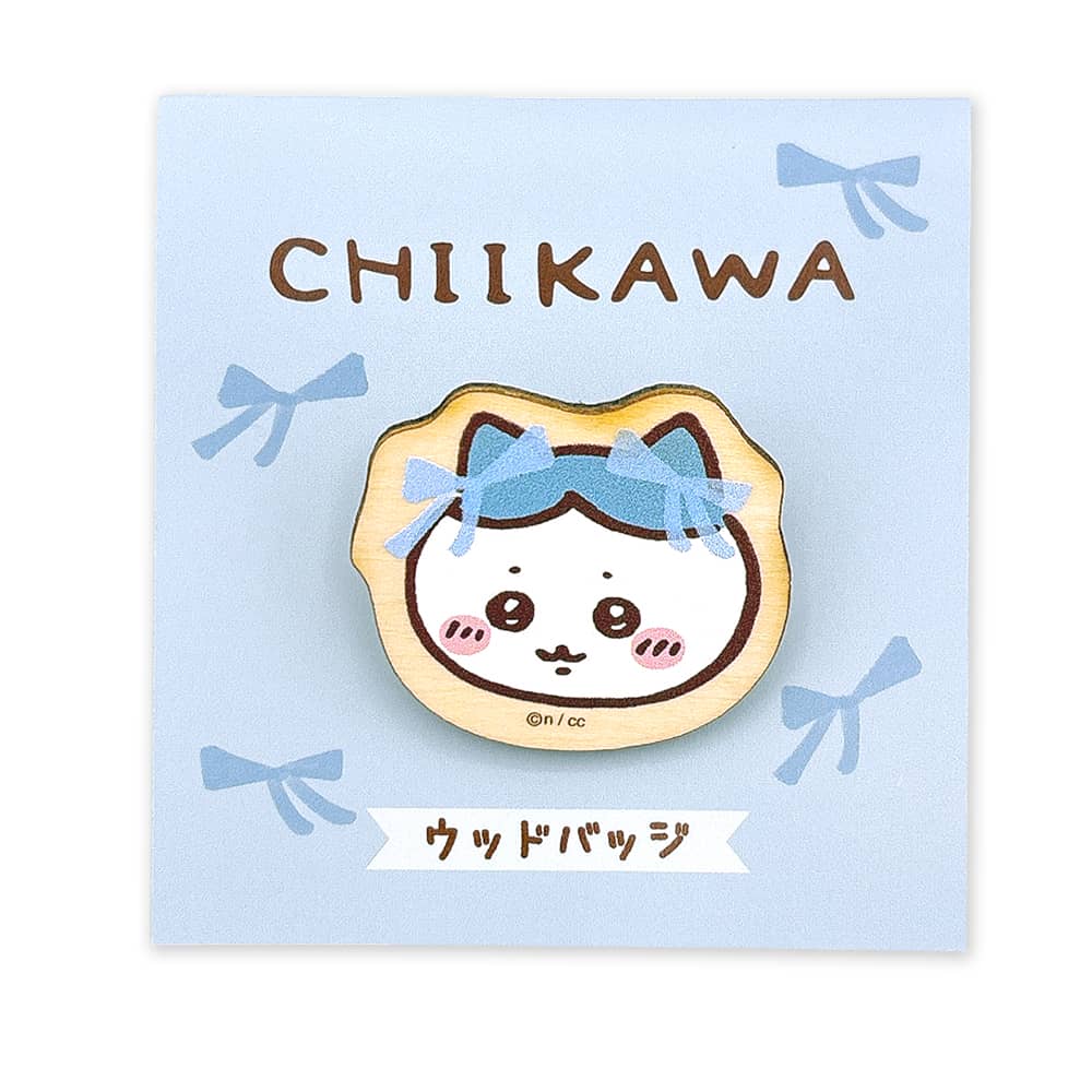 ちいかわ ウッドバッジ（ハチワレ2）