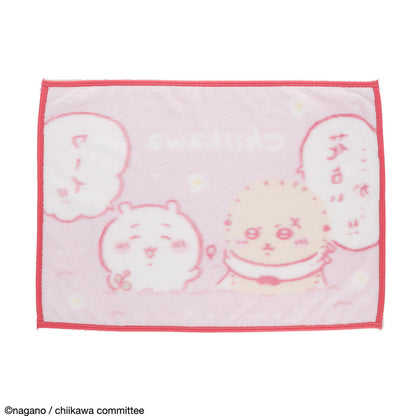 ちいかわ ひざ掛け（ふわふわ花占い）