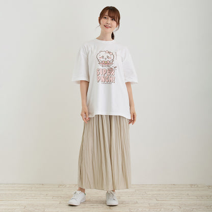 ちいかわ 超まじかるちいかわ ビッグTシャツ SUPER PINCH！ ホワイト
