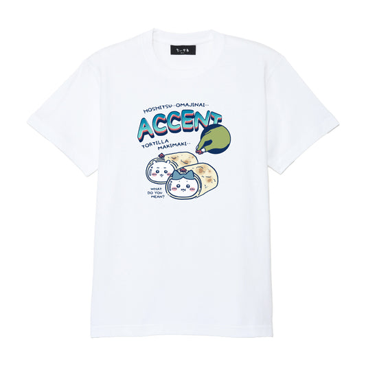 ちいかわ ちいかわレストラン Tシャツ ACCENT ホワイト