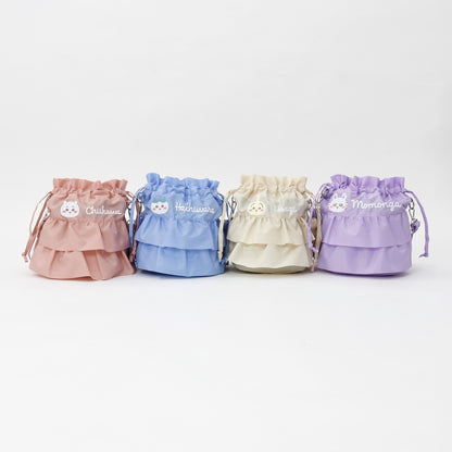 Chiikawa Frill Shoulder Bag Usagi Beige 