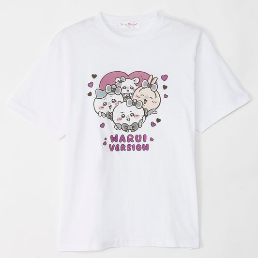 ちいかわ まじかるちいかわ Tシャツ 悪いバージョンだ みんな ホワイト
