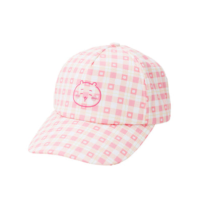Chiikawa Check Series CAP Chiikawa Pink
