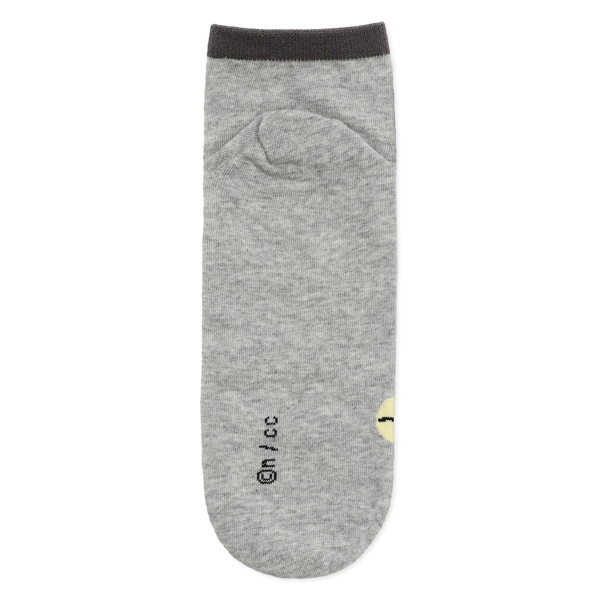 Chiikawa Crew Socks Rakko Close-Up Heather Gray