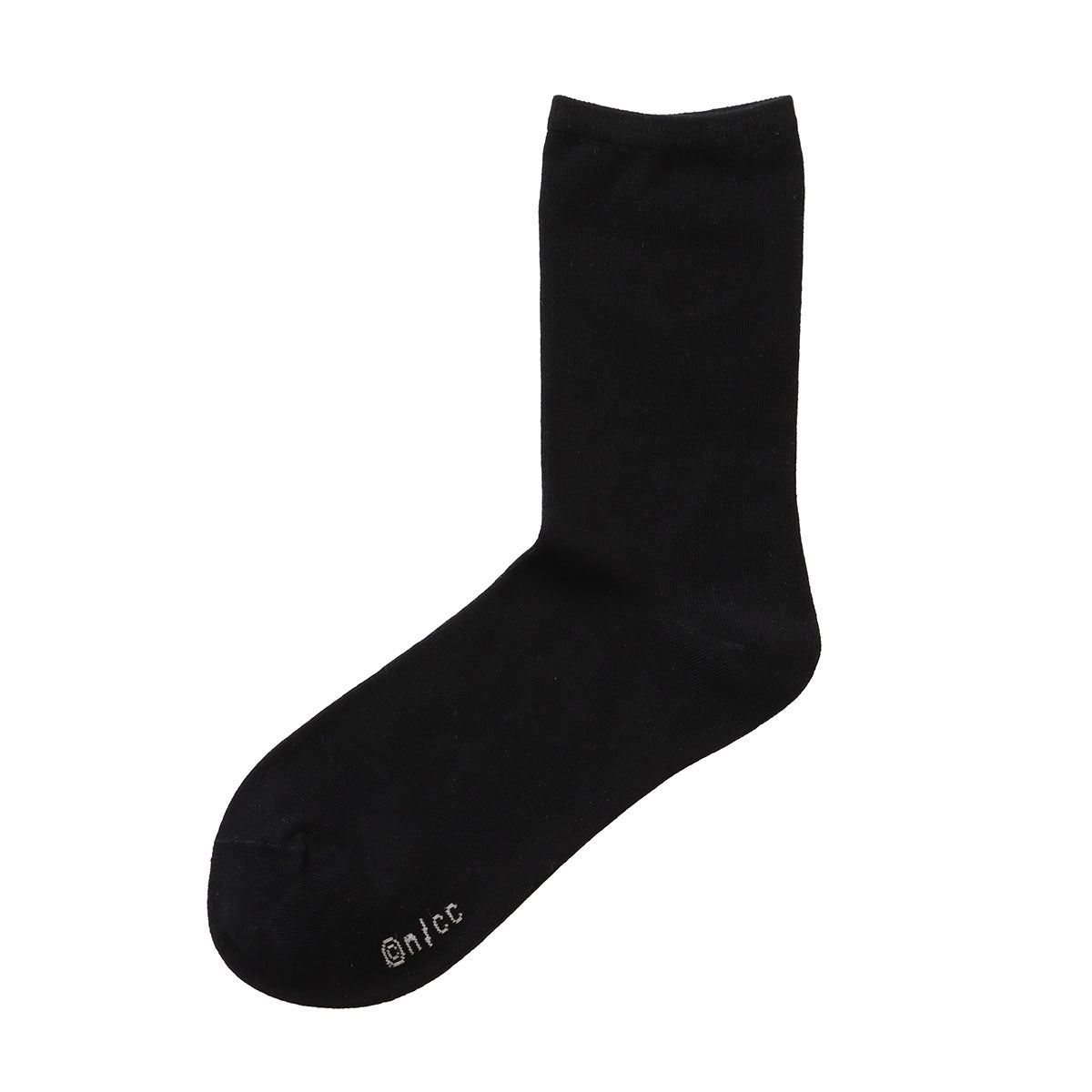 Chiikawa Crew Socks One-Point Embroidery Chiikawa Black