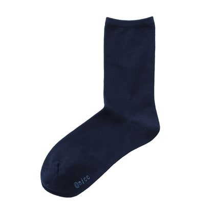 Chiikawa Crew Socks One-Point Embroidery Hachiware Black