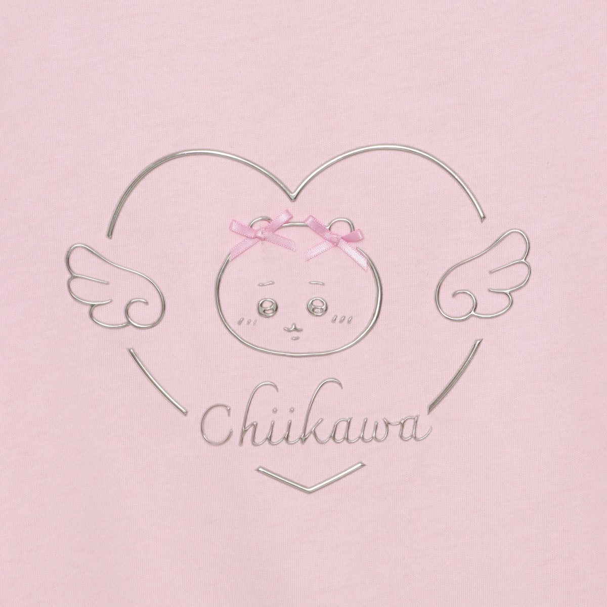 ちいかわ Go!HARAJUKU Tシャツ リボンリボン ちいかわ ピンク