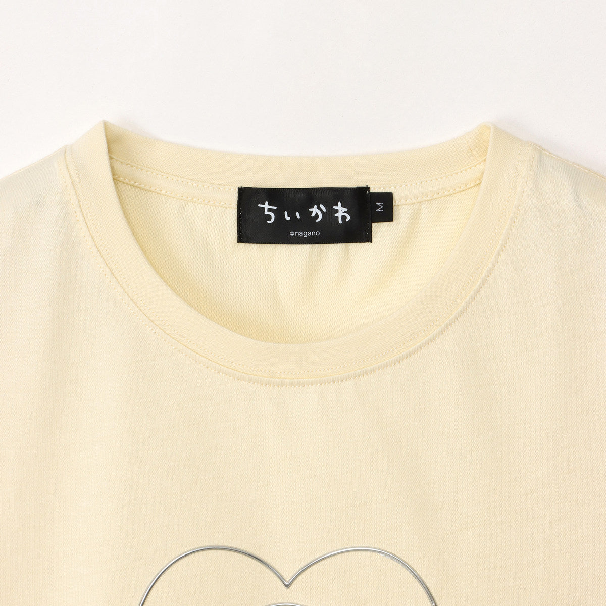 ちいかわ Go!HARAJUKU Tシャツ リボンリボン うさぎ イエロー