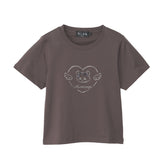 ちいかわ Go!HARAJUKU Tシャツ リボンリボン モモンガ ブラウン