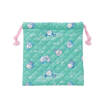 ちいかわ 巾着 試験勉強 グリーン