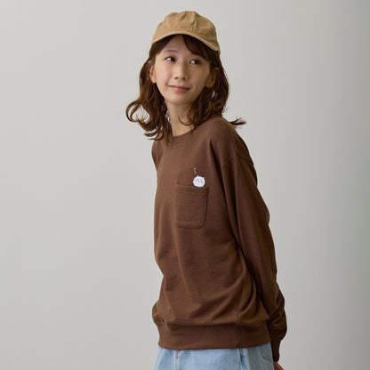 ちいかわ スウェット 自分フォンデュ ブラウン