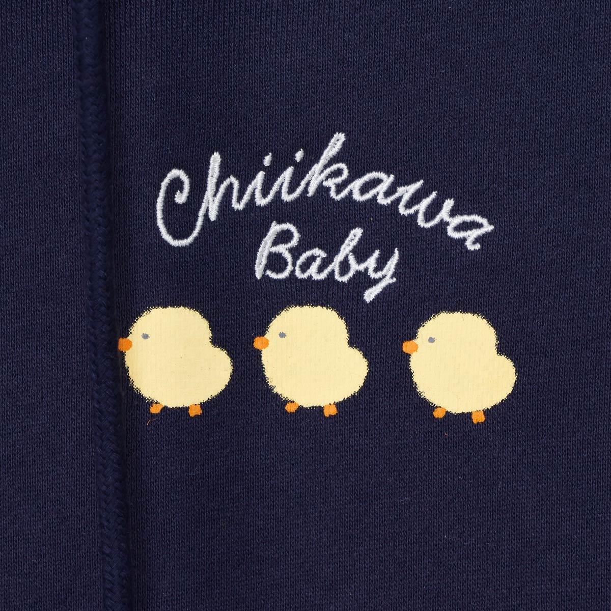 Chiikawa Baby 집업 후드티 (아기 변기) 네이비