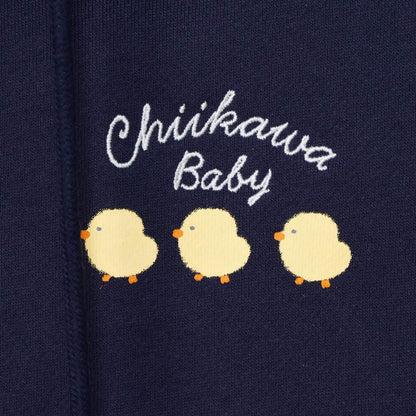 Chiikawa Baby 집업 후드티 (아기 변기) 네이비