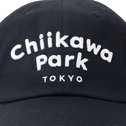 Chiikawa Park Cap (Logo / Black)