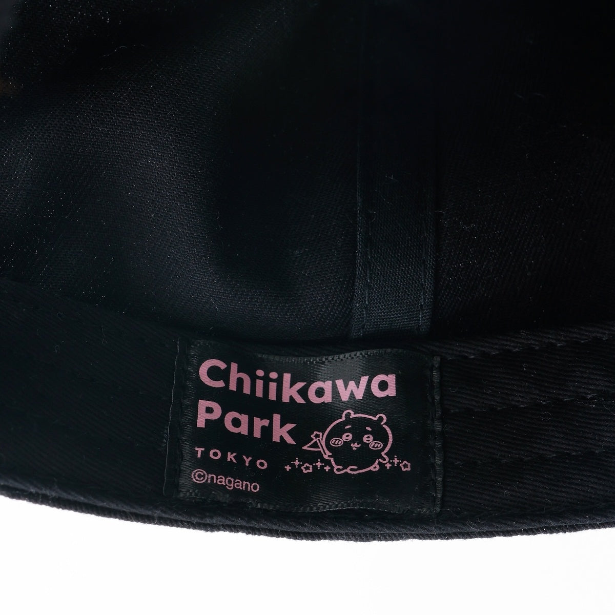 Chiikawa Park Cap (Logo / Black)