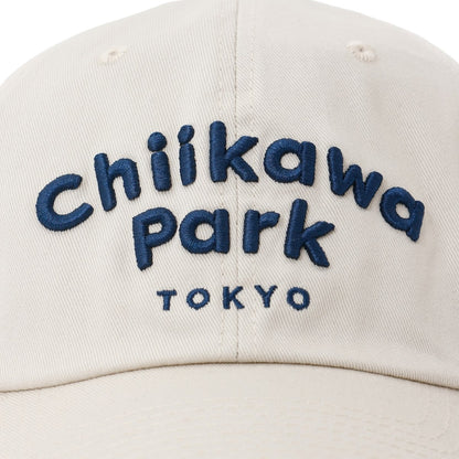 Chiikawa Park Cap (Logo / Beige)