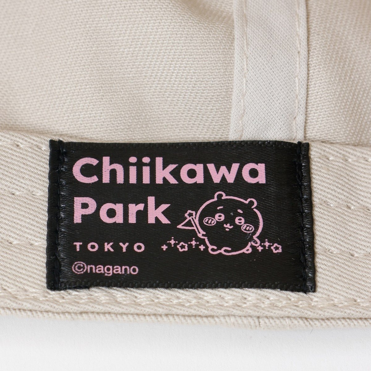 Chiikawa Park Cap (Logo / Beige)