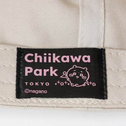 Chiikawa Park Cap (Logo / Beige)