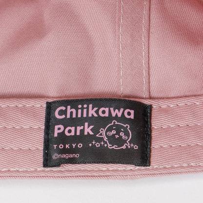 ちいかわ ちいかわパーク キャップ ロゴ ピンク