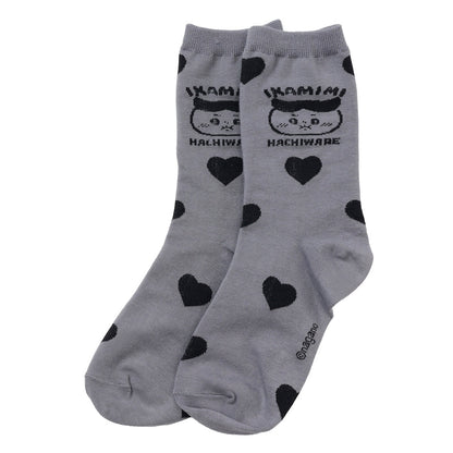 Chiikawa Socks (Hachiware Series / Grey)