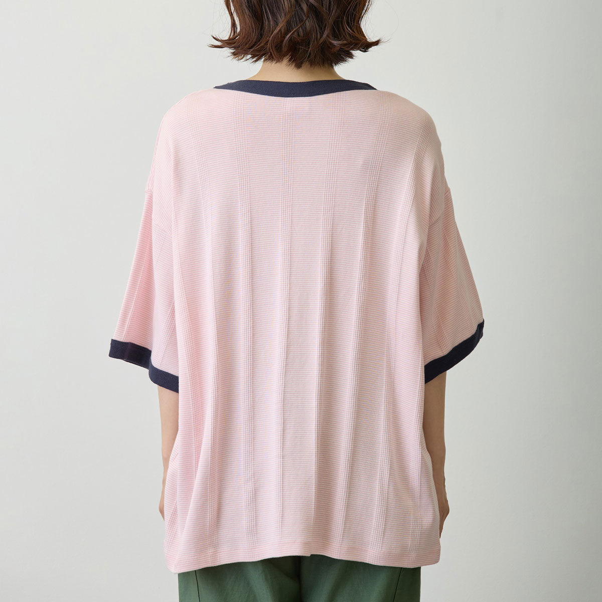 ちいかわ ビッグシルエットポケットTシャツ Robert P.Miller×Talking ちいかわ FLAMINGO