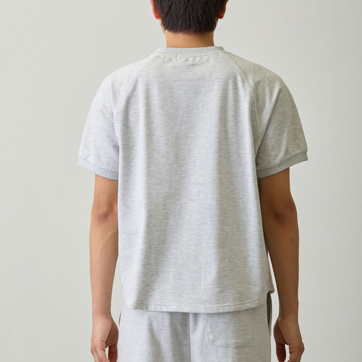ちいかわ Tシャツ ピース ちいかわ 杢グレー