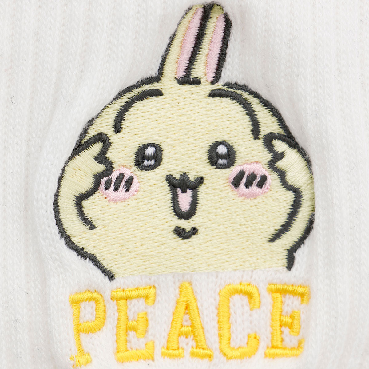 吉伊卡哇 襪子 (Peace / 兔兔 白色)