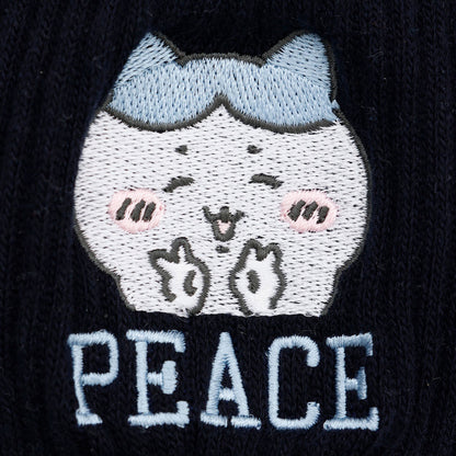 吉伊卡哇 襪子 (Peace / 小八貓 海軍藍)