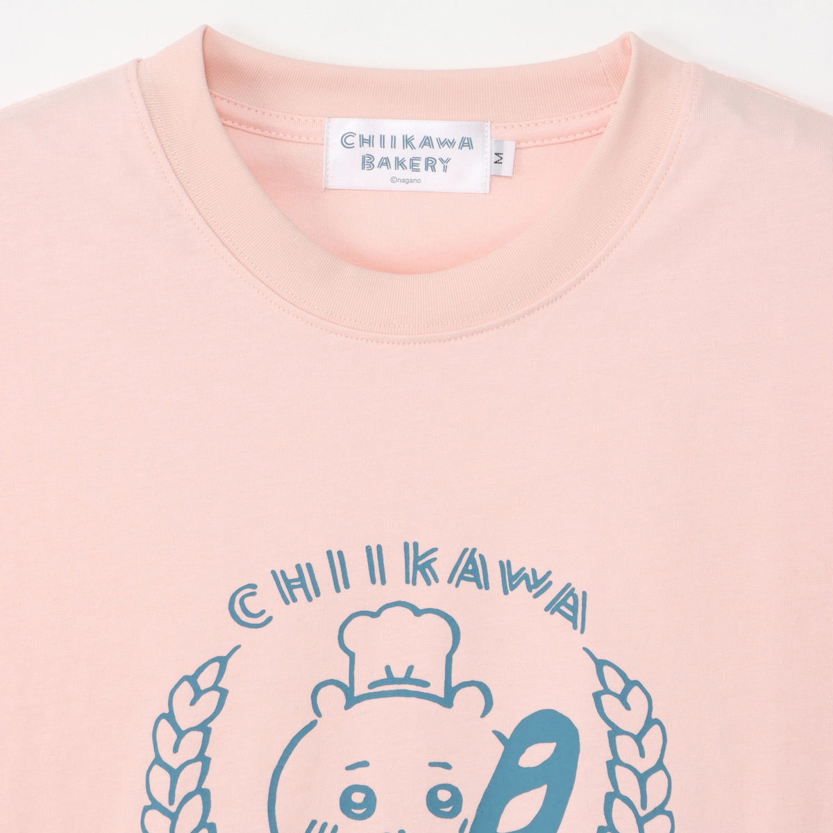 ちいかわ ちいかわベーカリー Tシャツ ロゴ ピンク