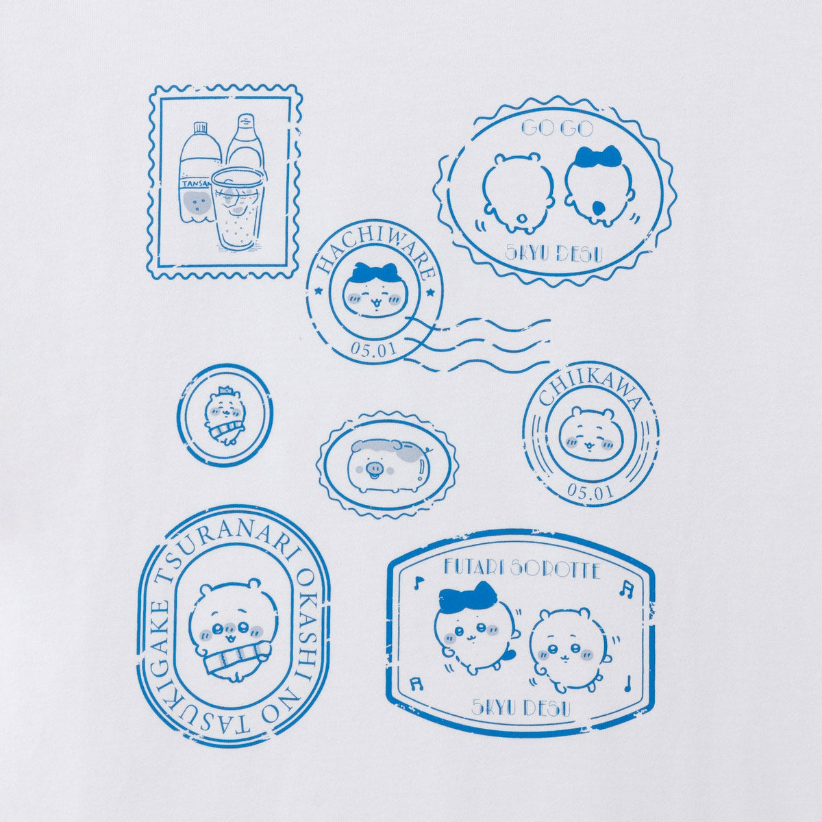 ちいかわ Tシャツ 5級です ホワイト