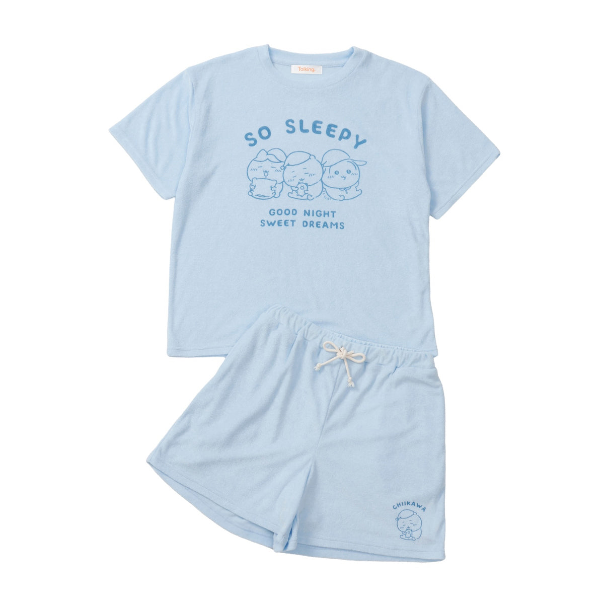 치이카와 룸웨어 셋업 (SO SLEEPY / 블루)