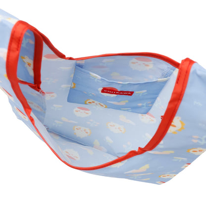 Chiikawa Eco Bag Otsumami Field (Blue)
