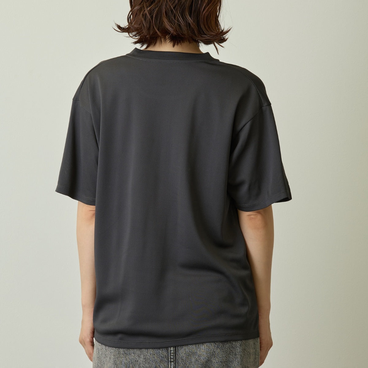 ちいかわ ドライTシャツ DANCE シーサーくりまんじゅう チャコール