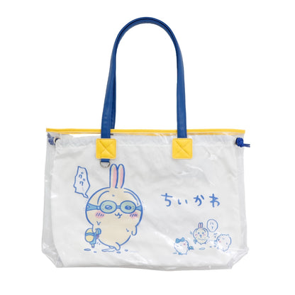 Chiikawa Clear Tote (Goggles Usagi / White)