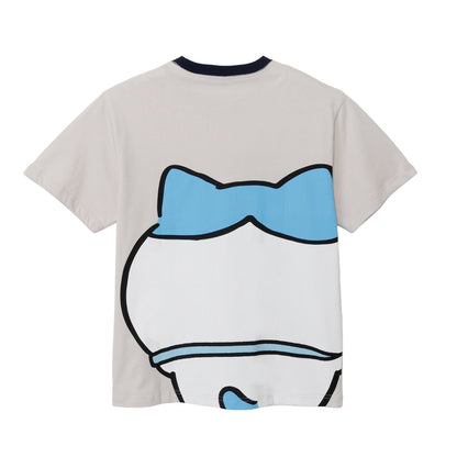 ちいかわ ちいかわパーク Tシャツ ビッグキャラクター ハチワレ グレー