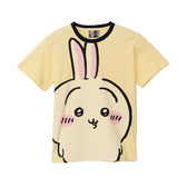 ちいかわ ちいかわパーク キッズTシャツ ビッグキャラクター うさぎ イエロー