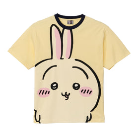 ちいかわ ちいかわパーク Tシャツ ビッグキャラクター うさぎ イエロー