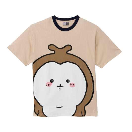 ちいかわ ちいかわパーク Tシャツ ビッグキャラクター カブトムシ チャコール